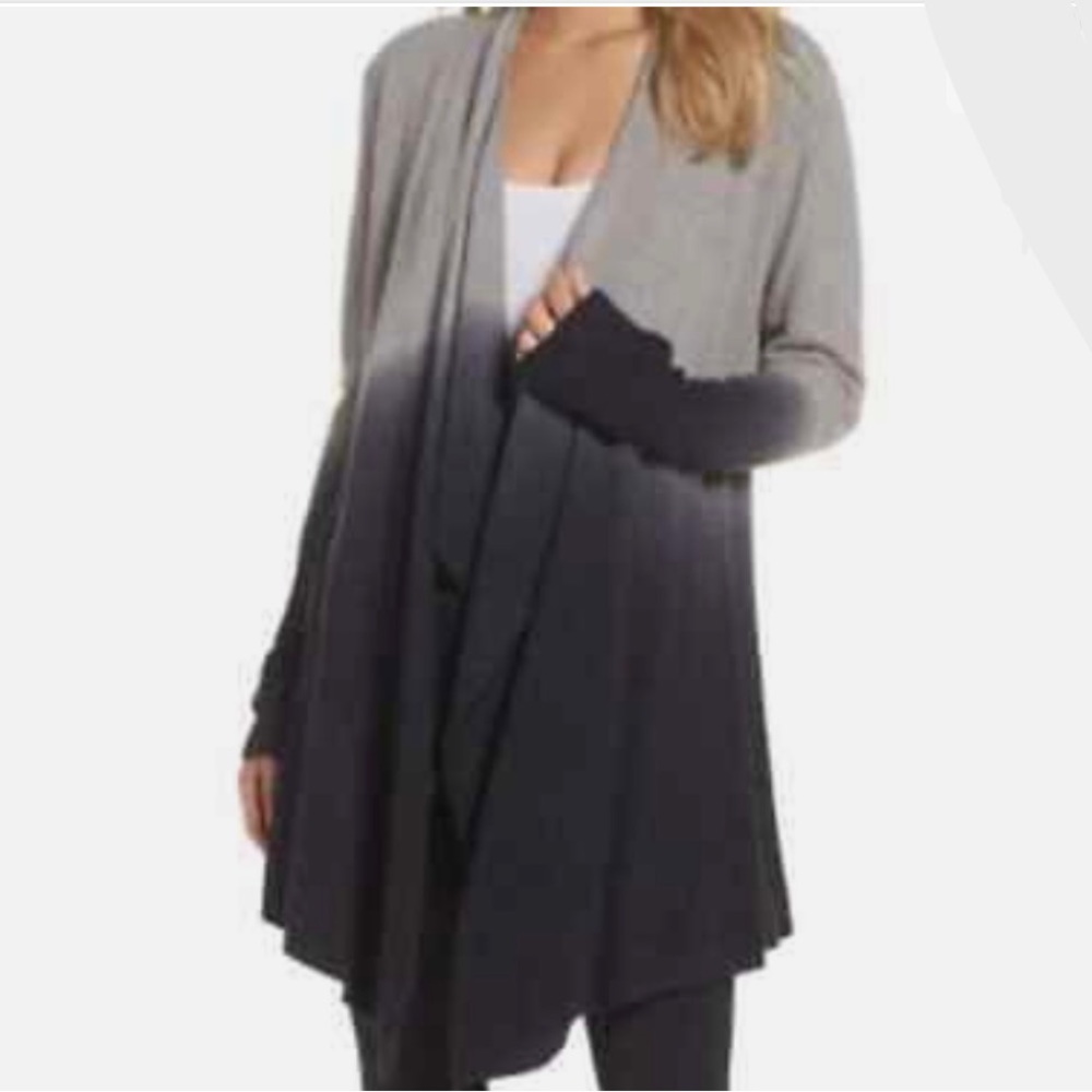 Barefoot Cardigan Cozychic Lite Ombré Cardigan Sz S/M